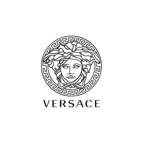 versace schrif logo weiss gold|gianni Versace logo images.